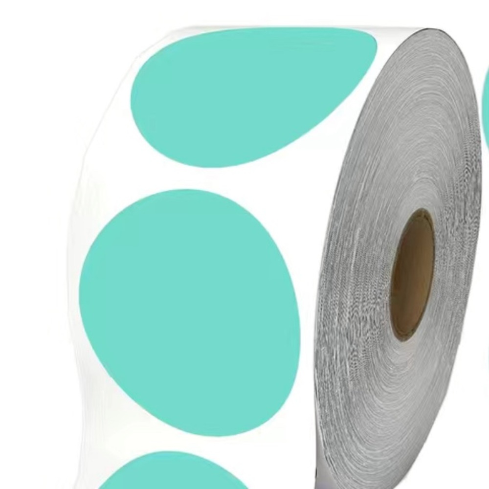 100 Custom 2” Stickers w/ Your Poshmark QR Code 8 Colors To Choose From - Picture 8 of 9